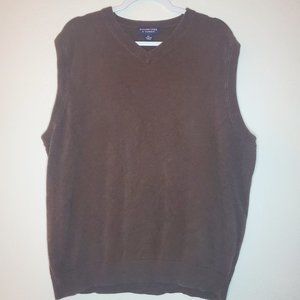 Men's Brown Vest Size XL